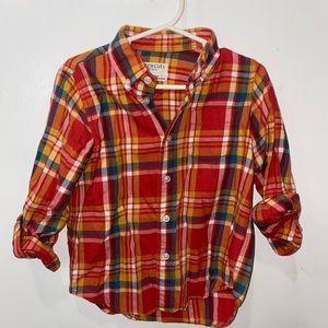 Button down shirt for toddler boy.